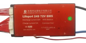 24S30A 72V Lithium Iron Phosphate Battery Management System(BMS)