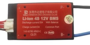 4S10A 12V Lithium Ion Battery Management System (BMS)