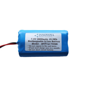lithium ion 7.4v 2600mah battery with bms protection